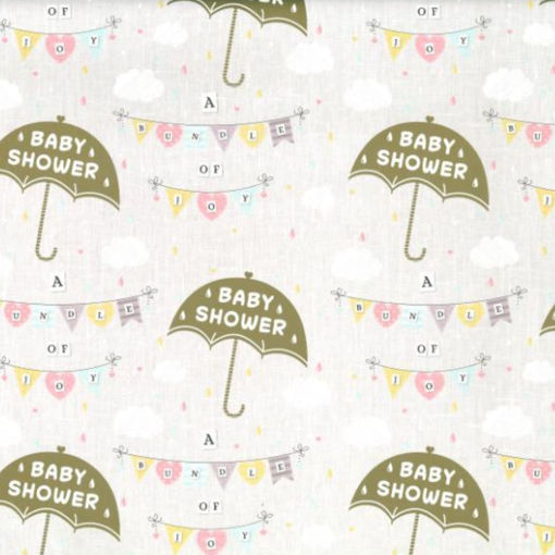 Picture of GIFT WRAPPING BABY SHOWER NEUTRAL 50X70CM